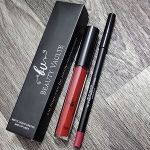 Red and Pink Lipstick Set